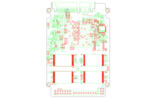 FPGA SSD主控板 多NAND 时序控制 PCB Layout