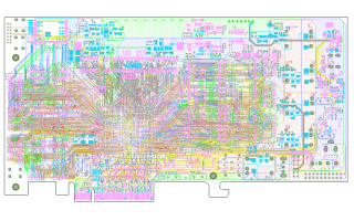 PCIe接口的FPGA方案SSD 支持多NAND 支持SATA PCB LAYOUT