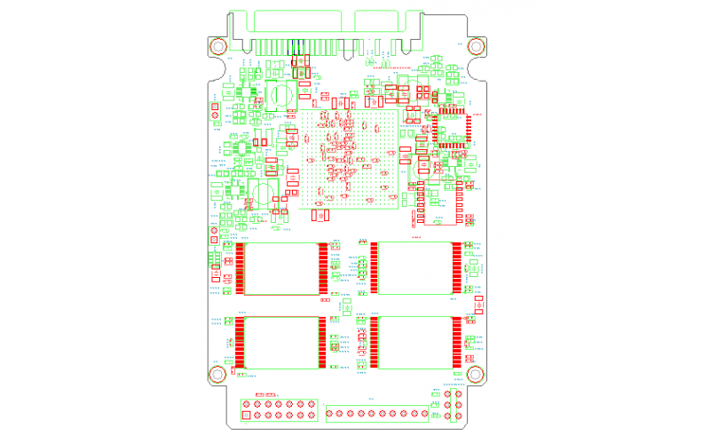 FPGA SSD主控板 多NAND 时序控制 PCB Layout