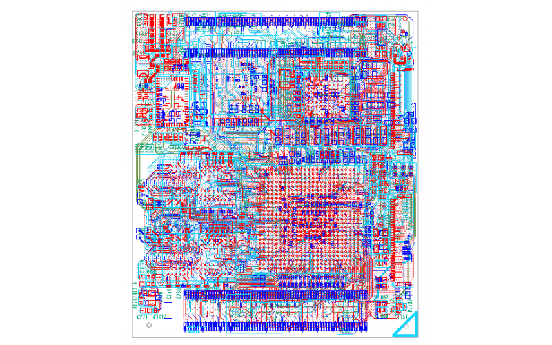 NXP IMX6Q核心板 四核 图像多媒体主板 PCB Layout