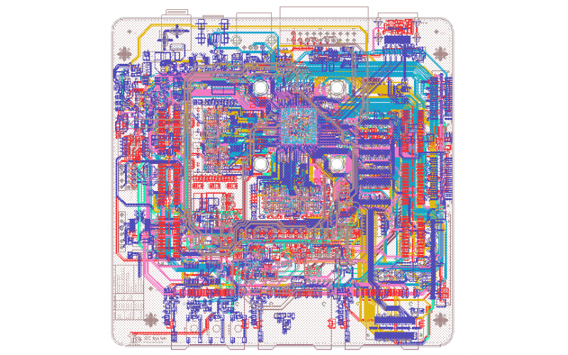 三星S5PV210 Cortex-A8 核心板 控制板卡 PCB Layout