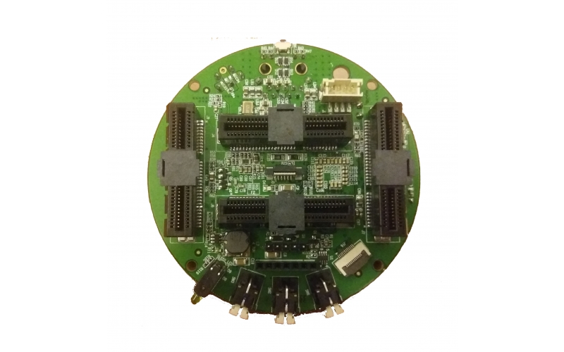 FPGA控制8路HI3516A图像拼接全景摄像系统