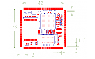 IMX287双网口双CAN工控核心板PCB Layout